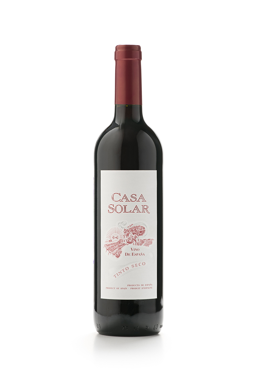 Вино Каcа Солар, красное, сухое, 0.75л